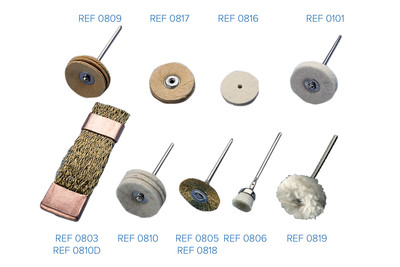 BRUSHES FOR MICROMOTOR