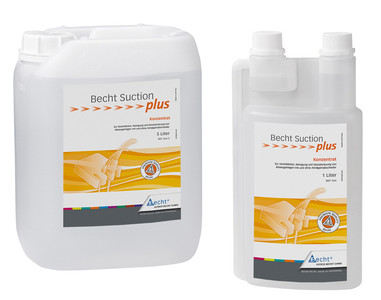 BECHT SUCTION PLUS desinfection for dental aspirating systems
