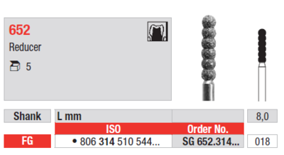 Diamantni Reducer "652"