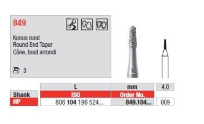 HP Dijamant za nasadnik 849