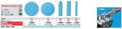 TITANIUM POLISHER - polirne gumice za titan