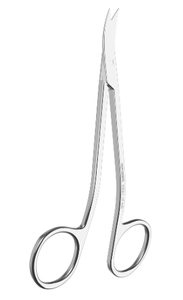 Gum scissors straight 12,5 cm