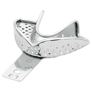 S.S. Impression Tray "PERMA-LOCK HIGH GRIP" L3