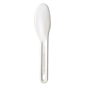 Flexible spatulas in plastic - white