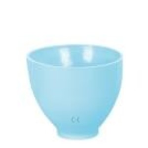 Blue mixing bowls for plaster/alginate diam.cm.14