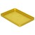 Aluminium yellow perforated Tray MM.284X183X17