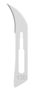 Scalpel blades nr. 12D
