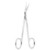 Gum scissors angular, one blade serrated