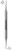 Ekskavator s okruglom drškom, 170 mm, 2 mm / 2 mm, br. 19