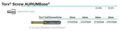 Torx Screw AurumBase RP Multi-unit 4.8 - replacement screw