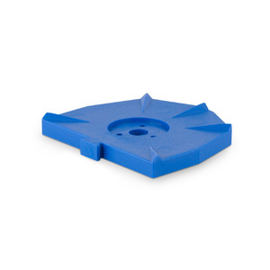 Zeiser compatible base plate Basic / small / blue