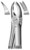 fig.89, English pattern, upper molars, right