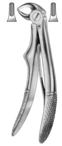 Klein, fig.7, otroške, z vzmetjo, spodnje koreninske