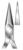 120 mm, chrome-plated, serrated