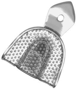 Set od 8 perforiranih otisnih žlica za djecu