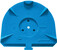 Giroform plate Classic L blue   