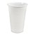 Plastic cups, white, 2dl