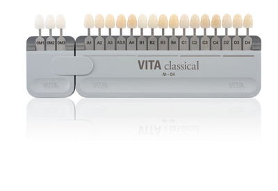 Shade Guide VITA CLASSICAL A1-D4 with bleached shades